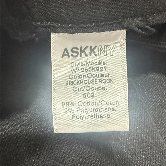 Worn Once $325 ASKK NY Brick House Tuckernuck Wide Leg Jeans in Black 27 (26) - Picture 12 of 13